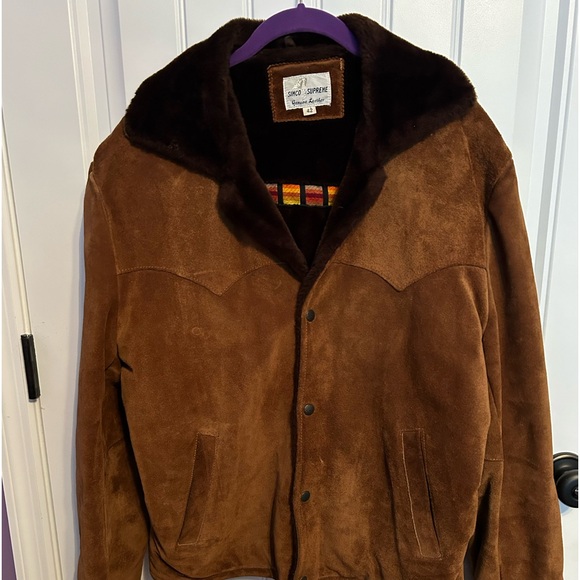 Simco Supreme Other - Vintage genuine leather winter coat!